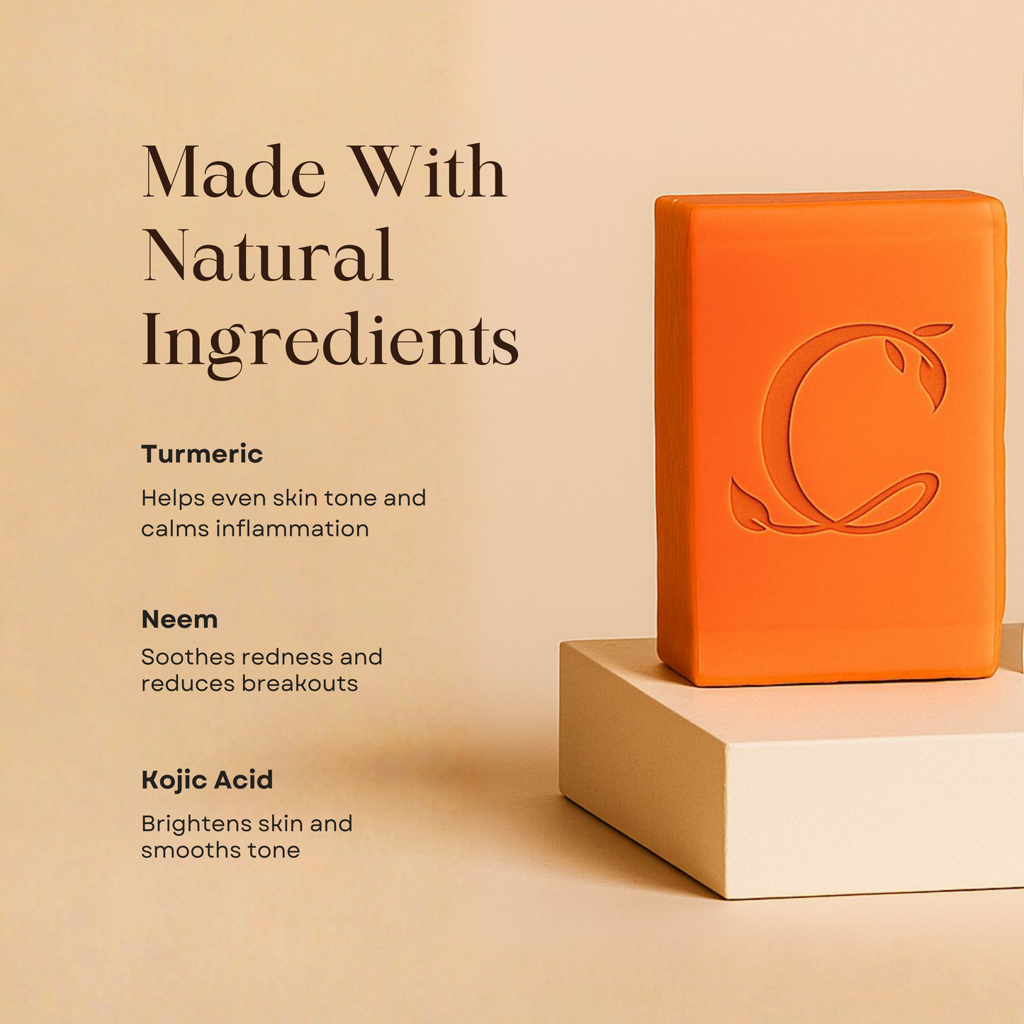 Candidus Organic Herbal Soap - Gentle Care for Sensitive Skin & Eczema