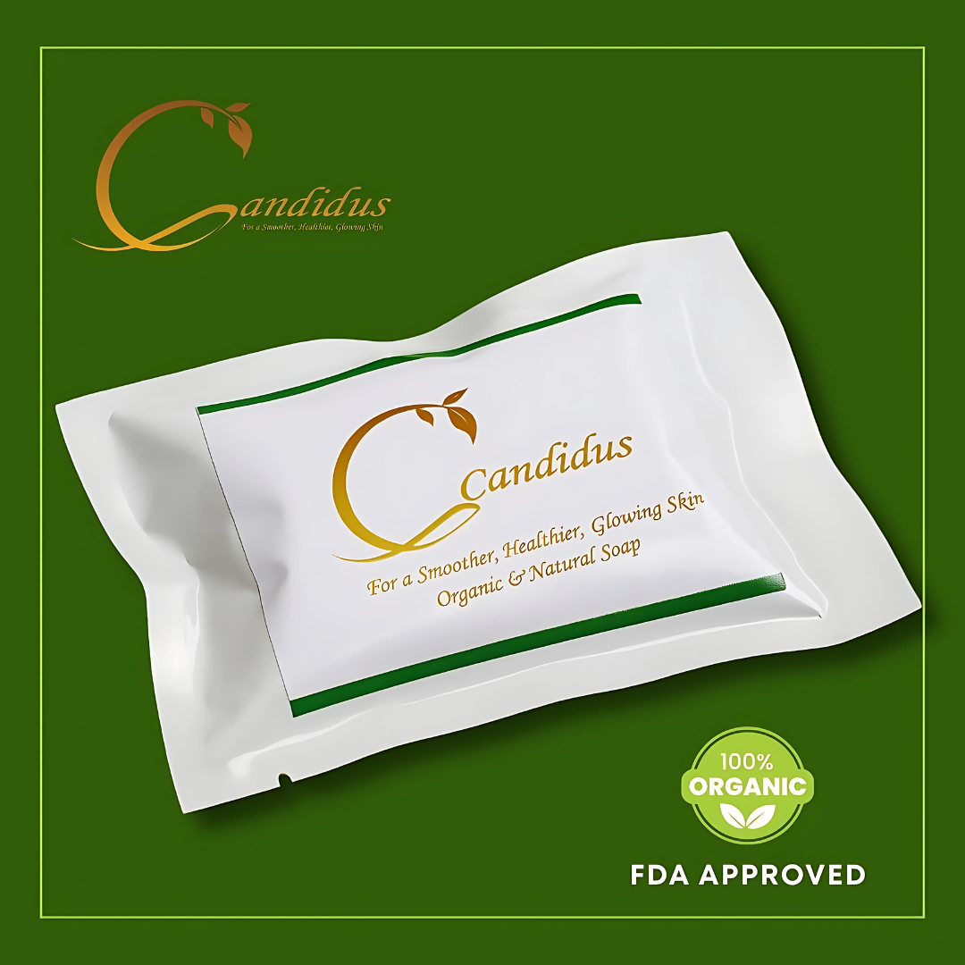 Candidus Organic Herbal Soap - Gentle Care for Sensitive Skin & Eczema
