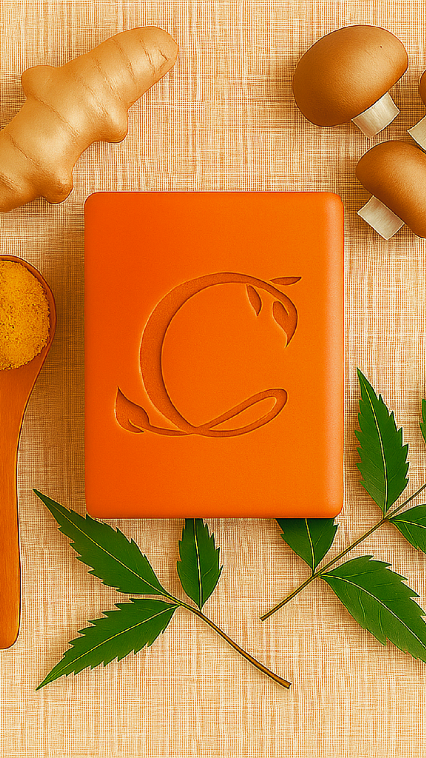 Candidus Organic Herbal Soap - Gentle Care for Sensitive Skin & Eczema